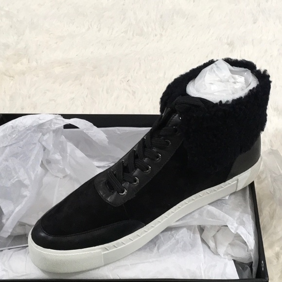 Via Spiga Shearling Lined Sneaker - Picture 6 of 7