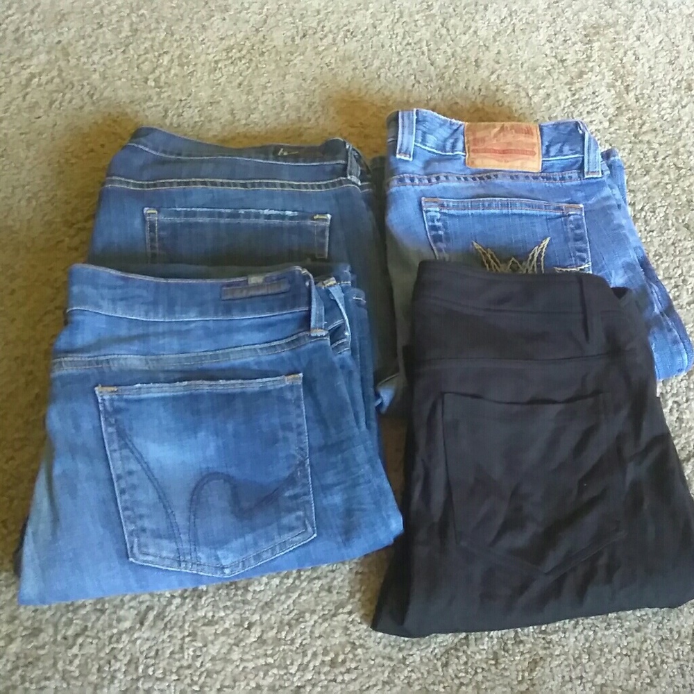 Citizens of humanity/lucky brand jean bundle