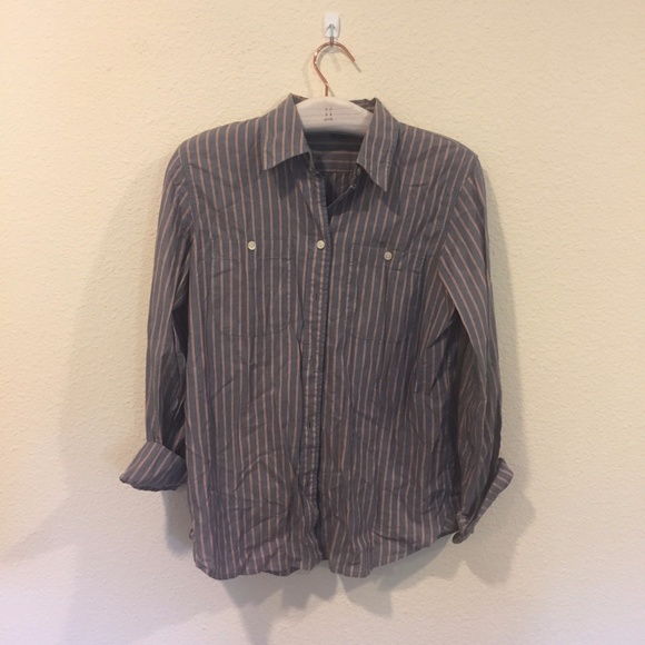 Lauren Jeans Co. Tops - Lauren Jeans Co. button up striped shirt Lauren Jeans Co. Tops - Lauren Jeans Co. button up striped shirt