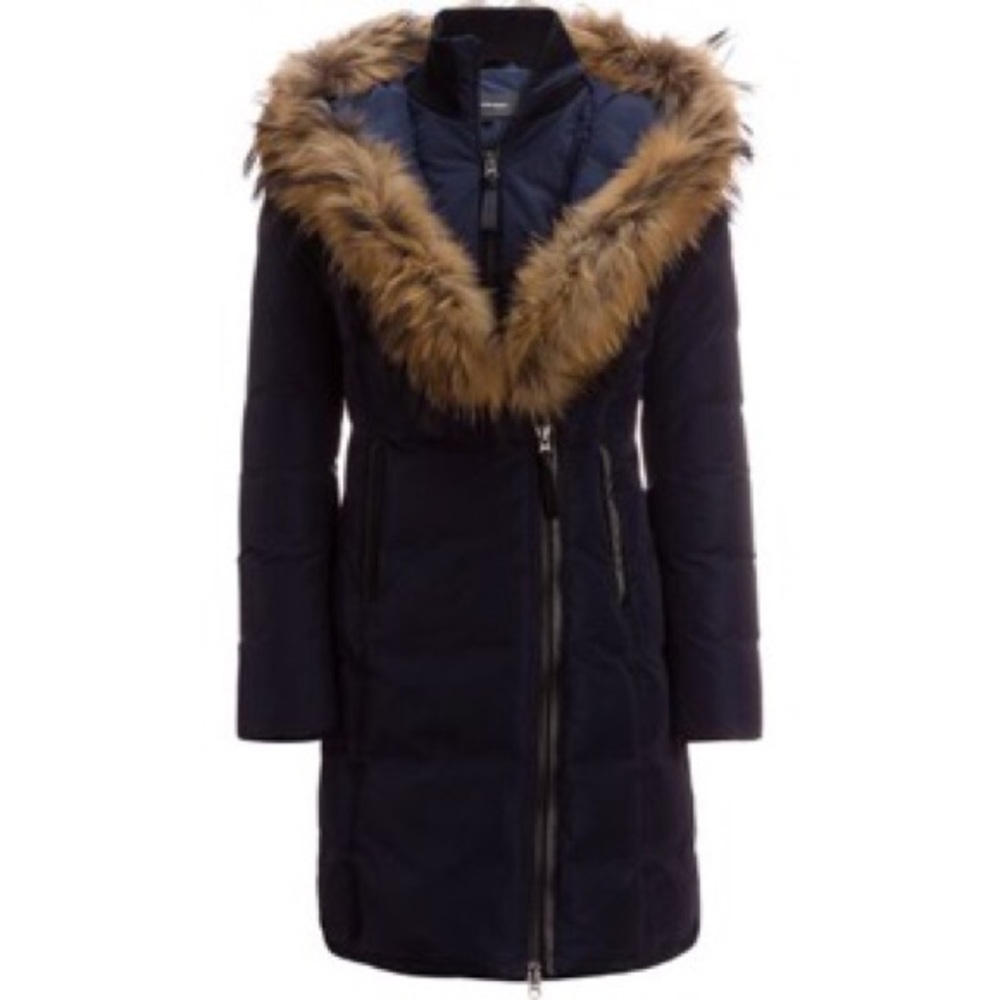 Women’s XS Mackage Kay Mid-Length Down Fur Coat