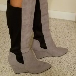 Charles by Charles David Suede Wedge Boots