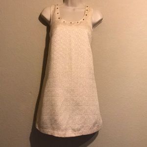 Tinsel Tweed Studded Dress