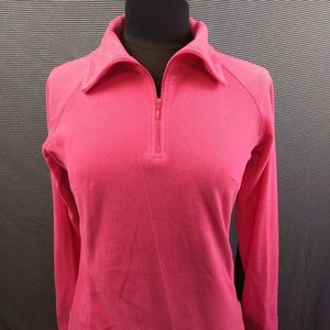 Columbia Women's Fleece Jacket Size Small Pink