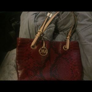 Michael Kors snakeskin