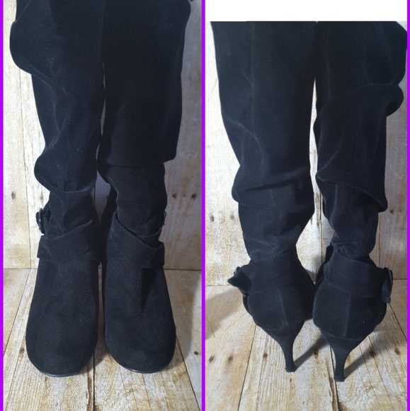 Charlotte Russe size 8 heels. Black. - Picture 2 of 4