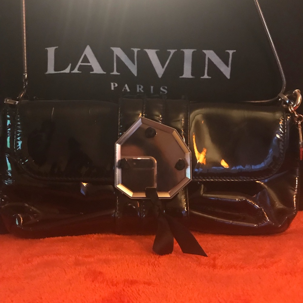 Gorgeous Lanvin Patten Leather handbag