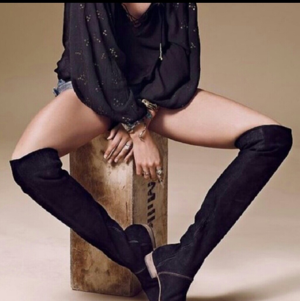 Sold!!!Free people grandeur otk  boots size 37/7