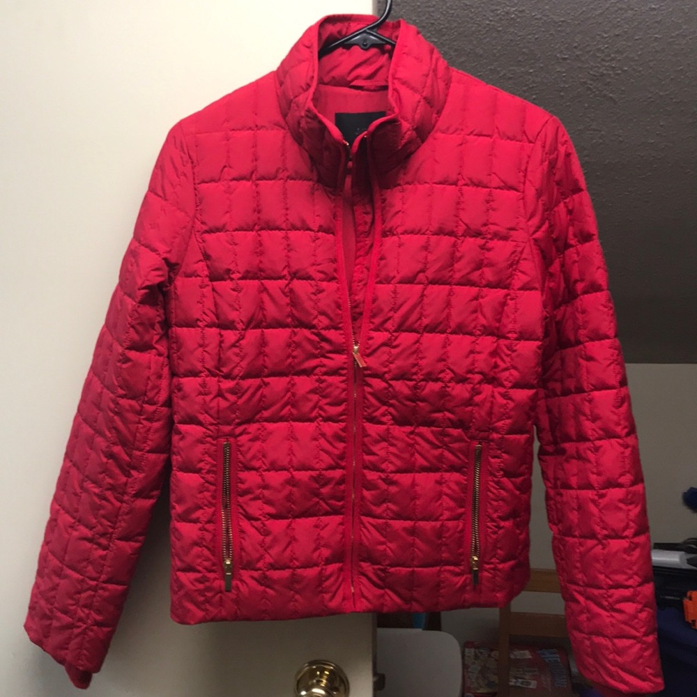 J Crew quilted jacket NWT
