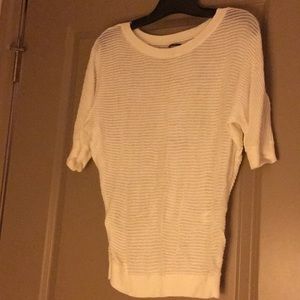 Cut burn out sweater