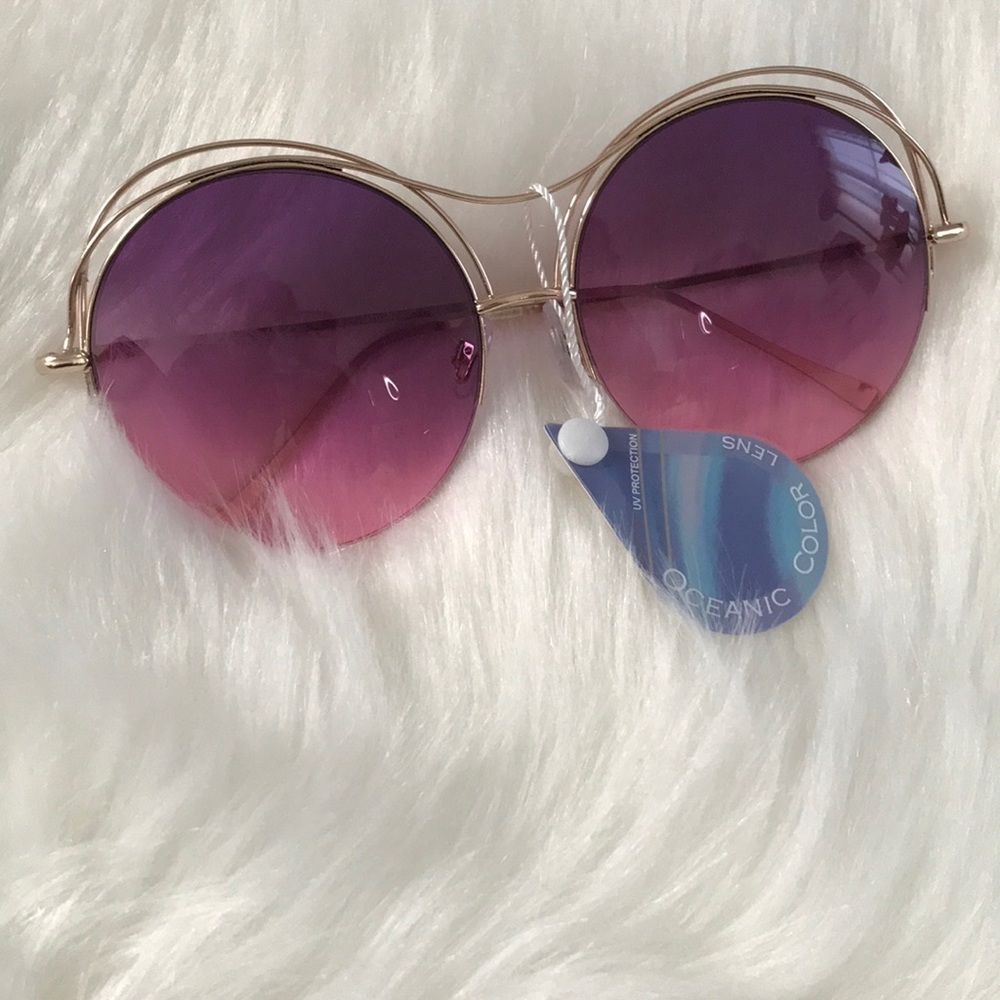 Pink/purple sunglasses