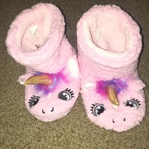 Unicorn slippers