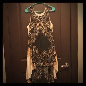 High low open back darling sundress Boutique style