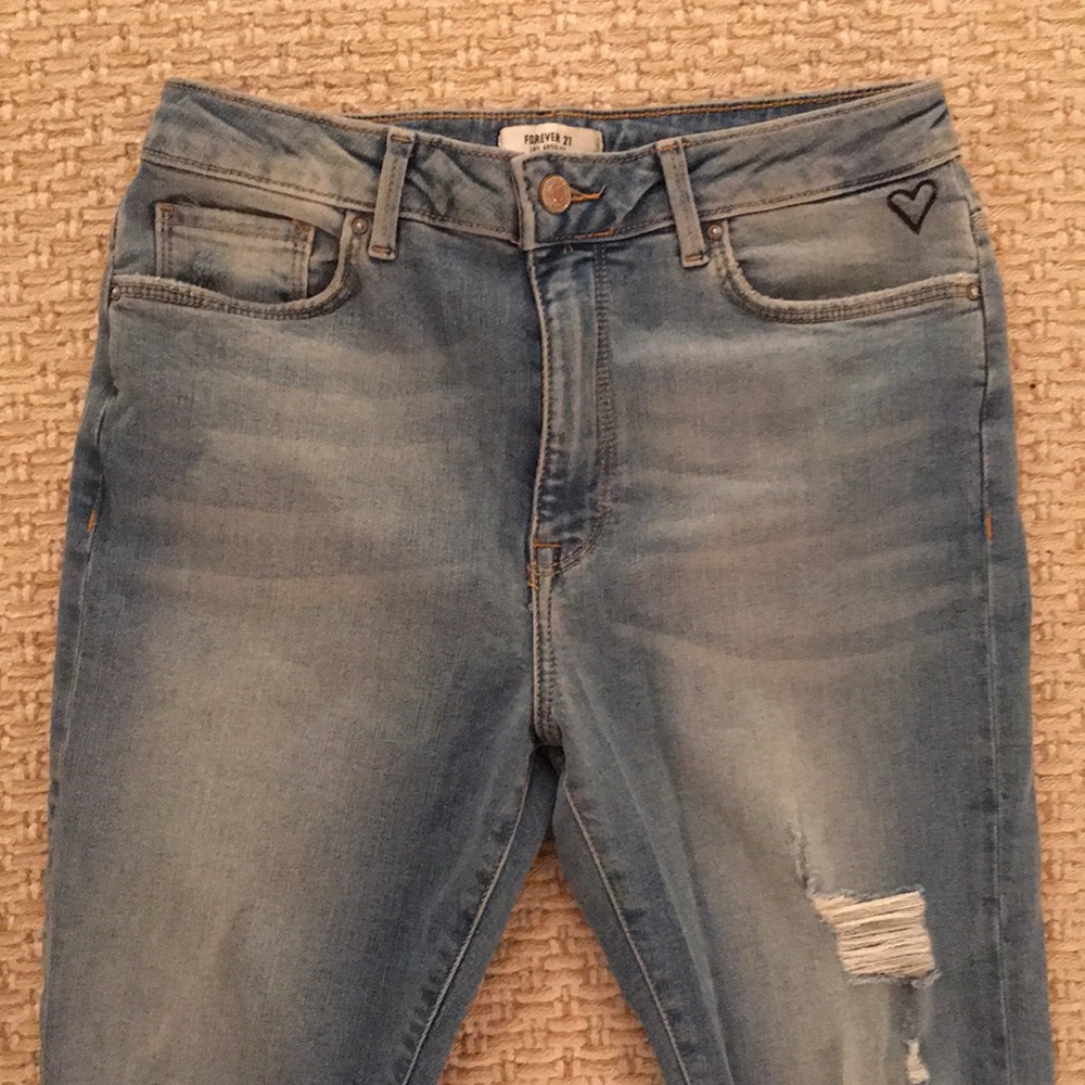 Forever 21 Light Blue Jeans