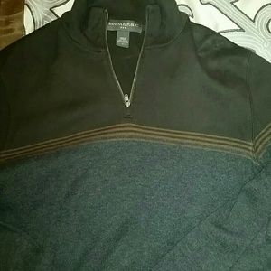 Offer 2/$15 guys shirts!! half zip cotton sweater