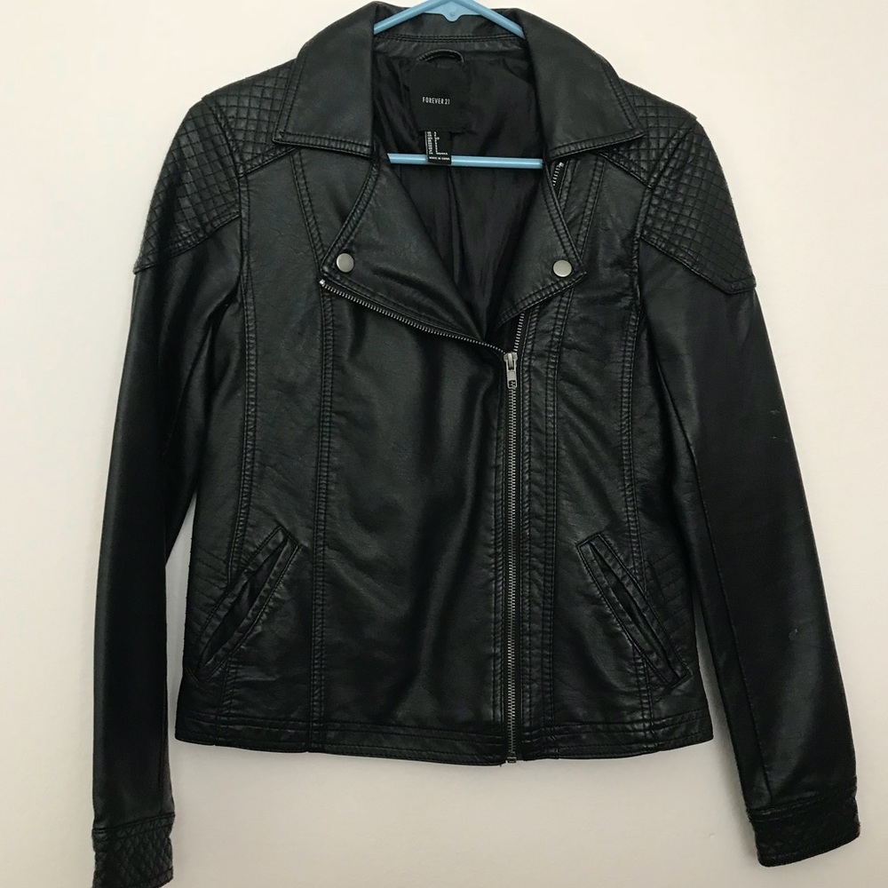 Leather jacket
