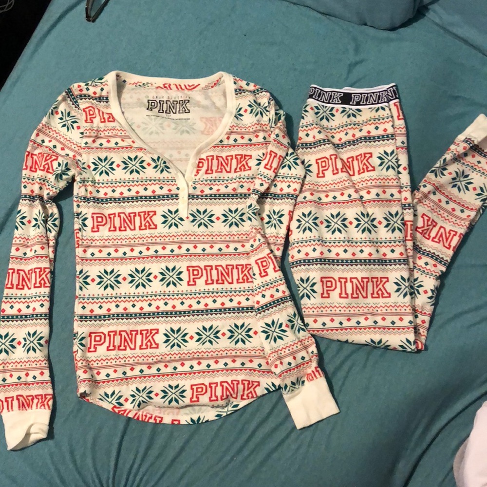 Pink Christmas Pajamas