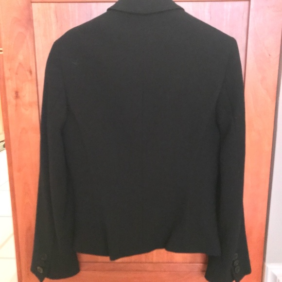 D&G Dolce & Gabbana Black Stretch Wool Blazer - Picture 4 of 7