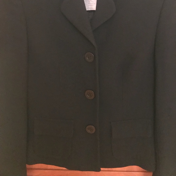 D&G Dolce & Gabbana Black Stretch Wool Blazer - Picture 7 of 7