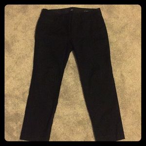 LOFT straight leg ankle/capri pant