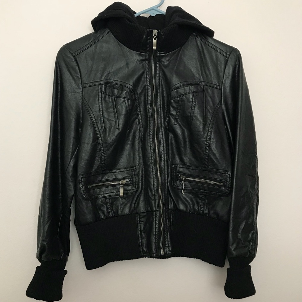 Leather jacket