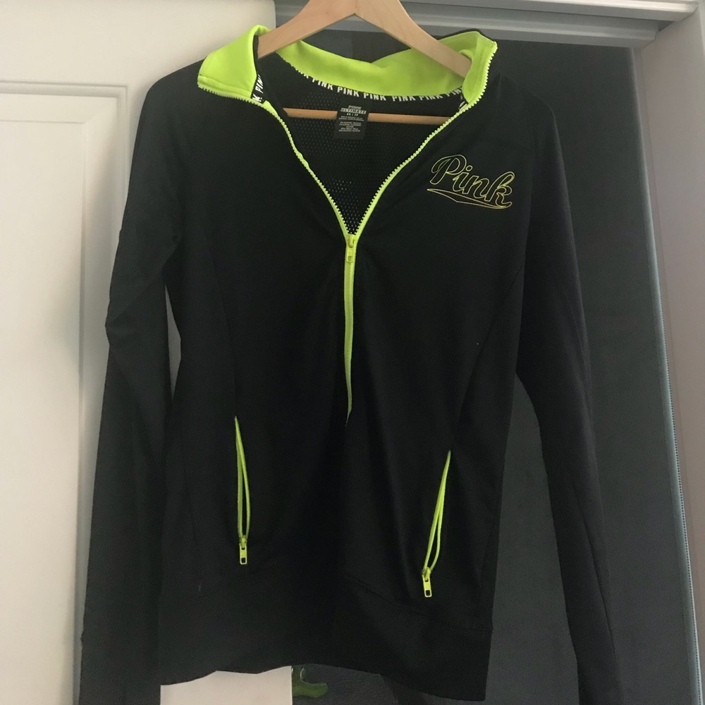 Rare Victoria Secret ultimate pink  zipup jacket