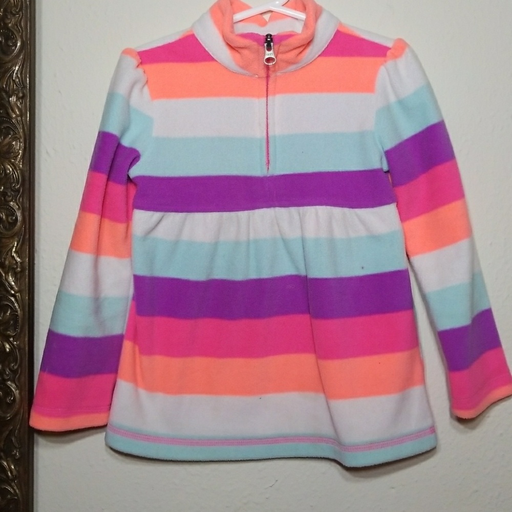 Children's Place Color Stripe Winter Sweater 4T