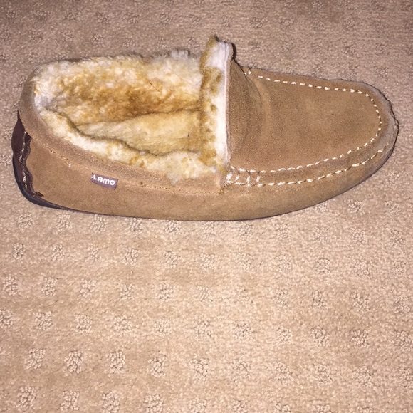 Used tan/brown LAMO Moccasins - Picture 3 of 4