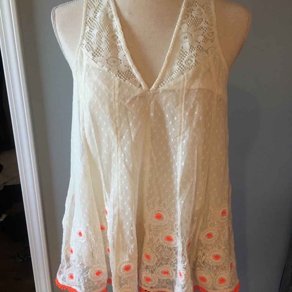 White Lace Top