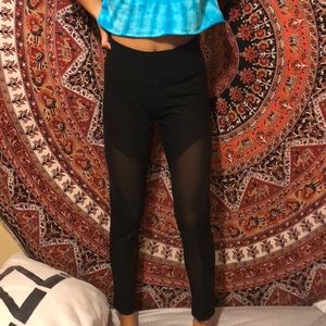 mesh leggings