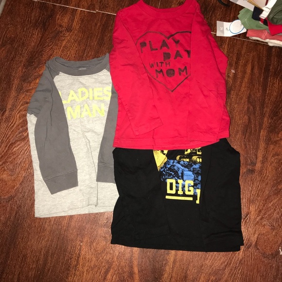 3 long sleeve toddler shirts - Picture 1 of 1