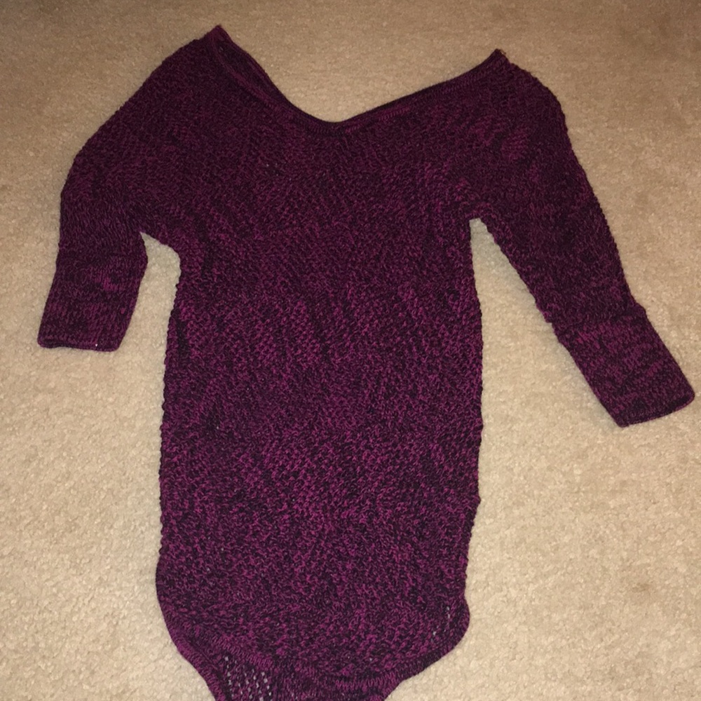 Off the shoulder sweater