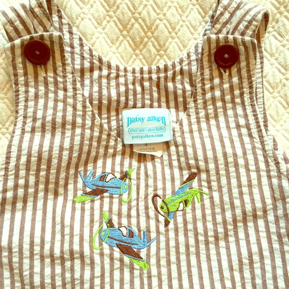 Like new Patsy Aiken boys one piece romper