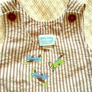 Like new Patsy Aiken boys one piece romper