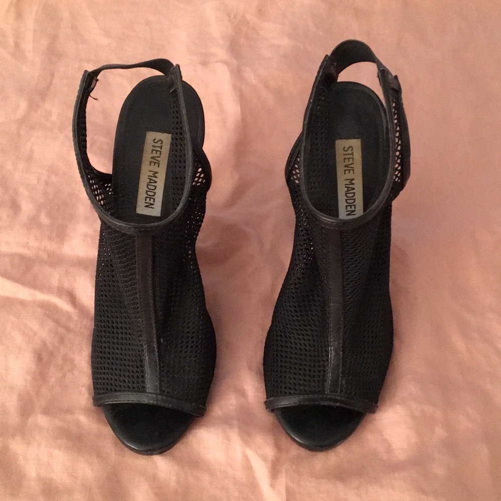 Black Net Mesh Hells - image 2