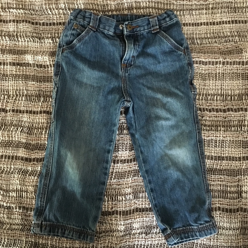 ⭐️{WRG Jeans Co.} Stone Wash Denim Carpenter Jeans