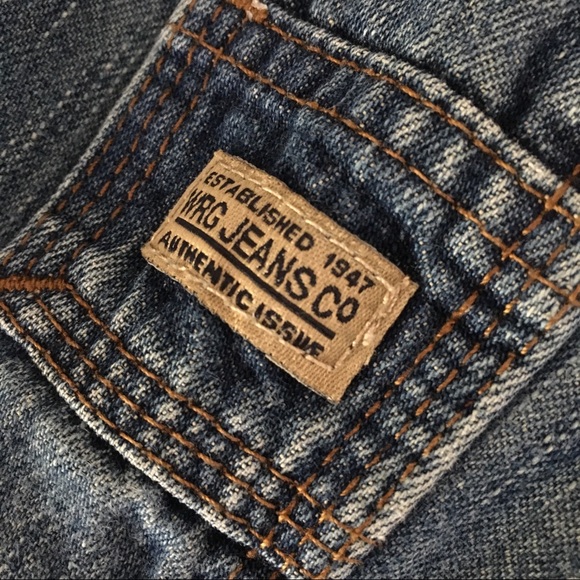⭐️{WRG Jeans Co.} Stone Wash Denim Carpenter Jeans - Picture 6 of 7
