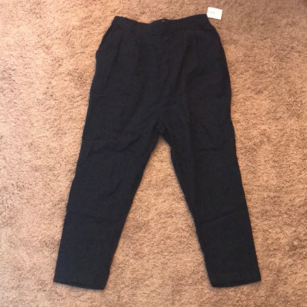 Navy blue jumper pants