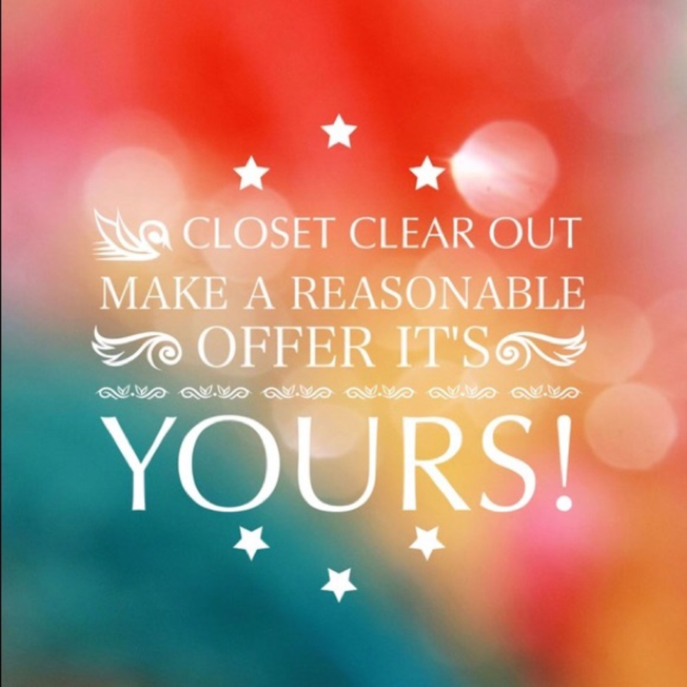 Everything must go!!!🌟🌟🌟