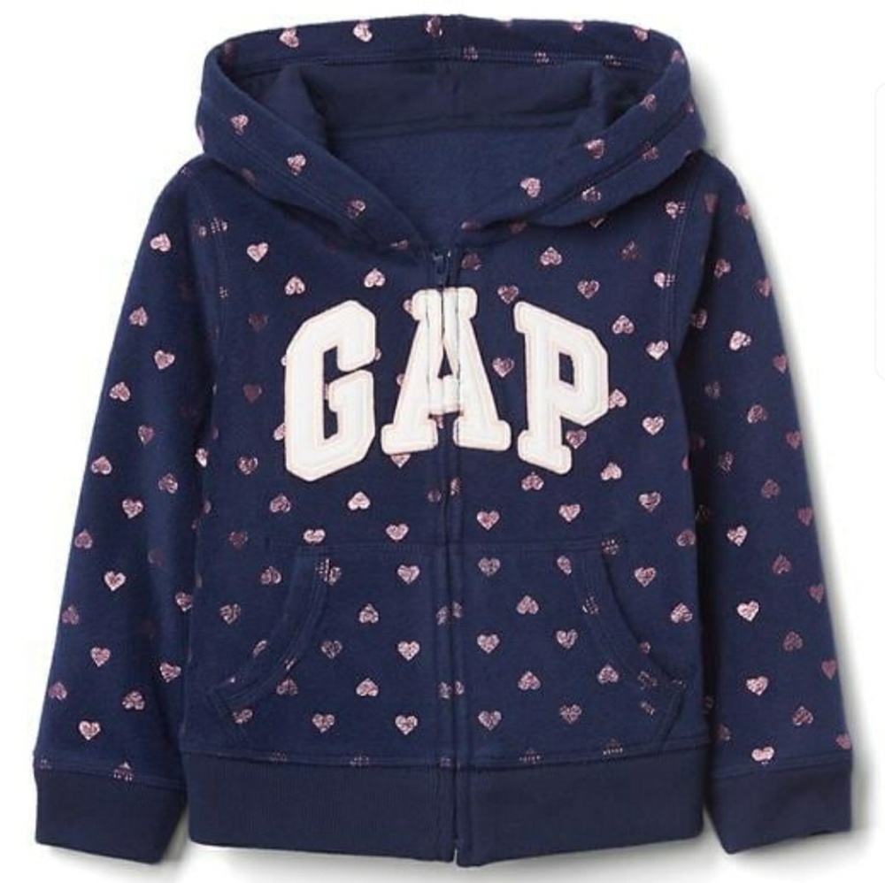 GAP Pro Fleece logo zip hoodie