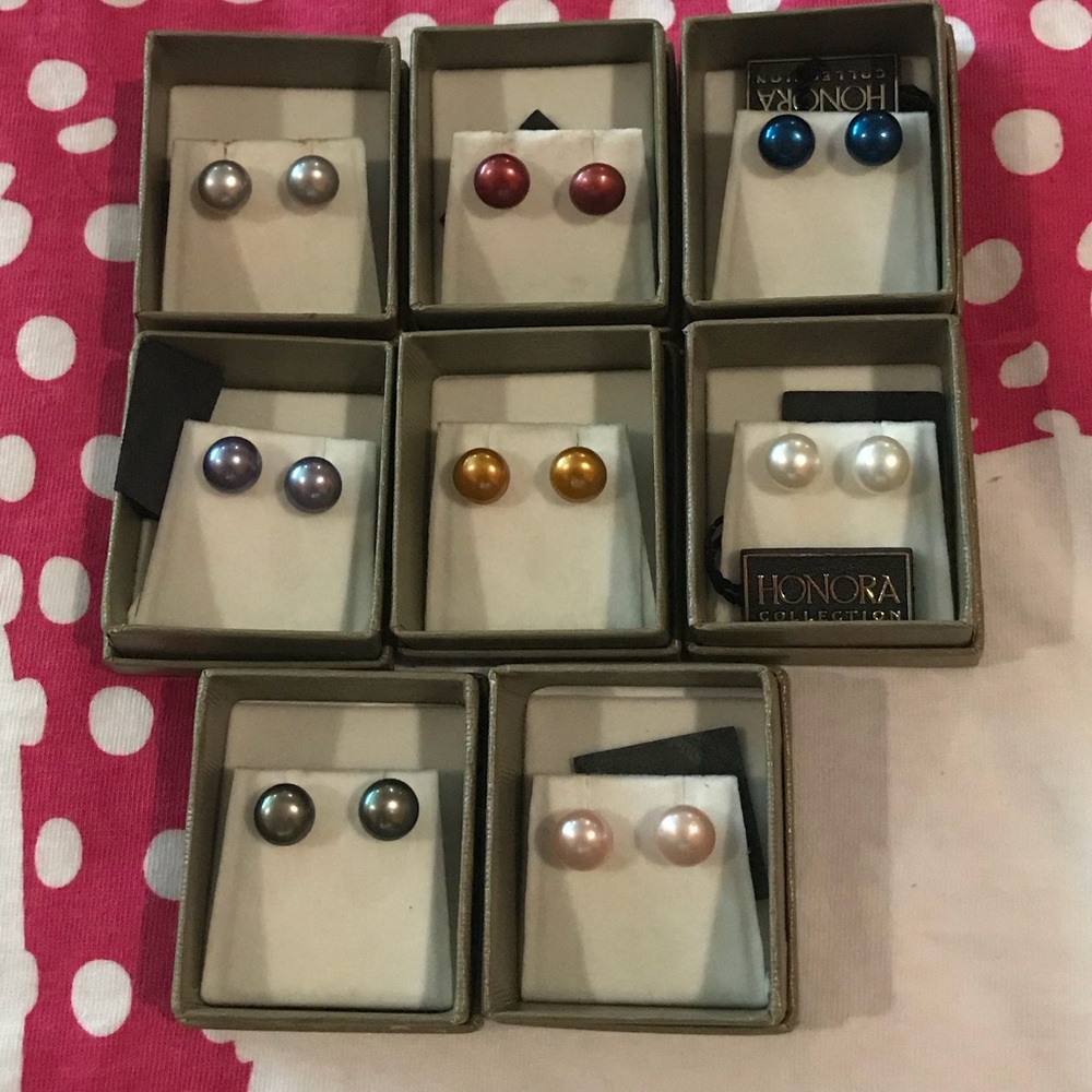 Honora Cultured Pearl Earrings Bundle