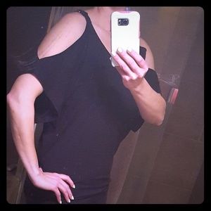 Michael Kors cold shoulder blouse