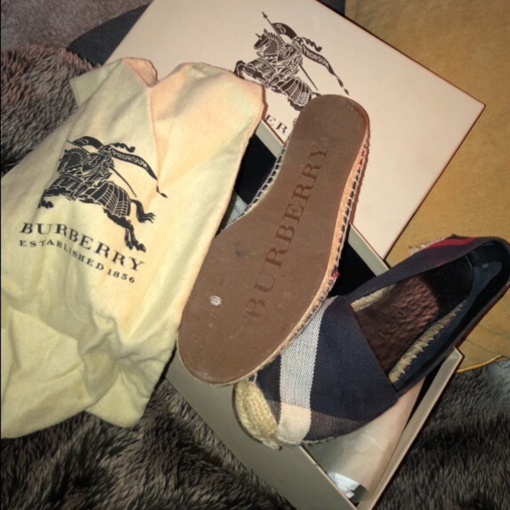 Burberry espadrilles