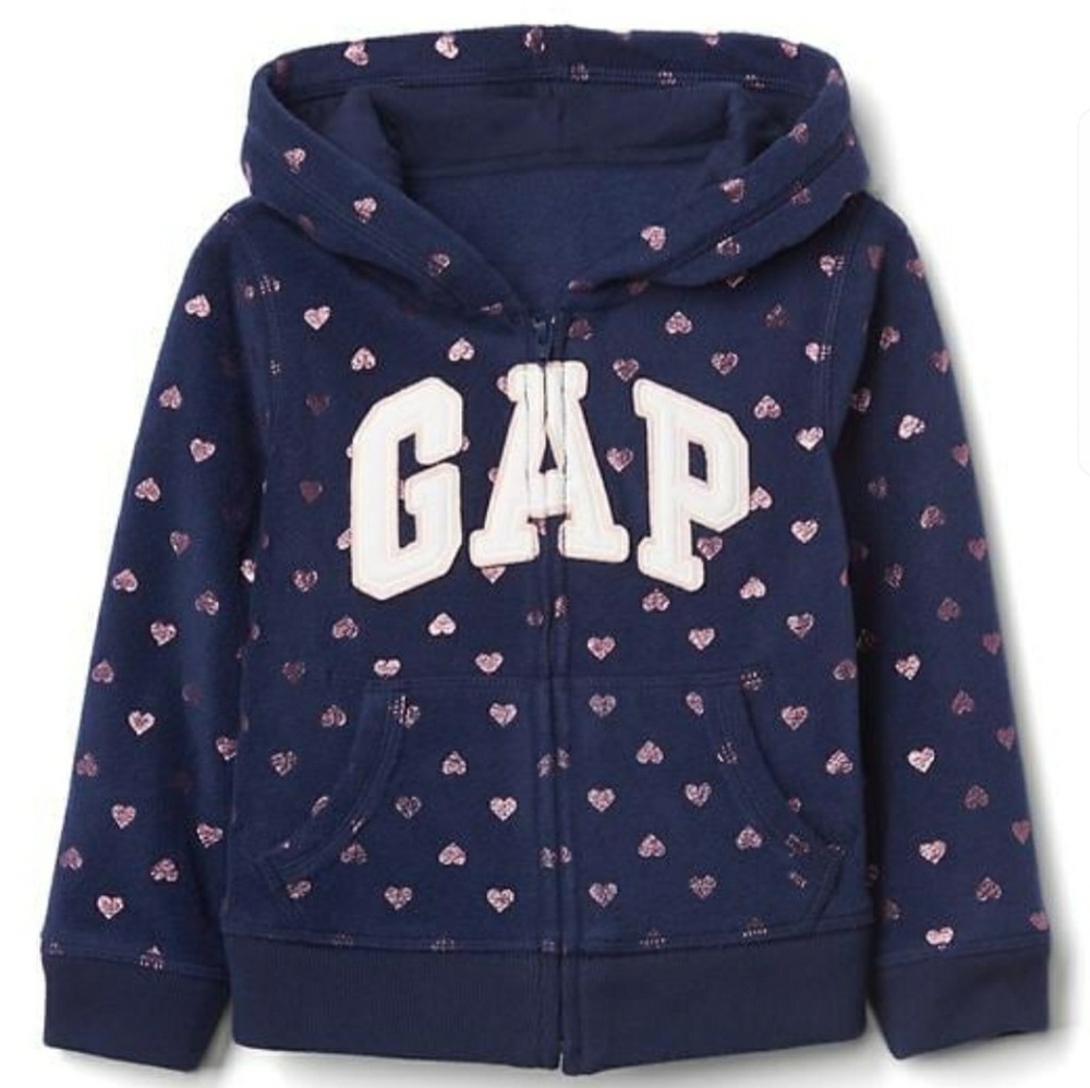 GAP Pro Fleece logo zip hoodie