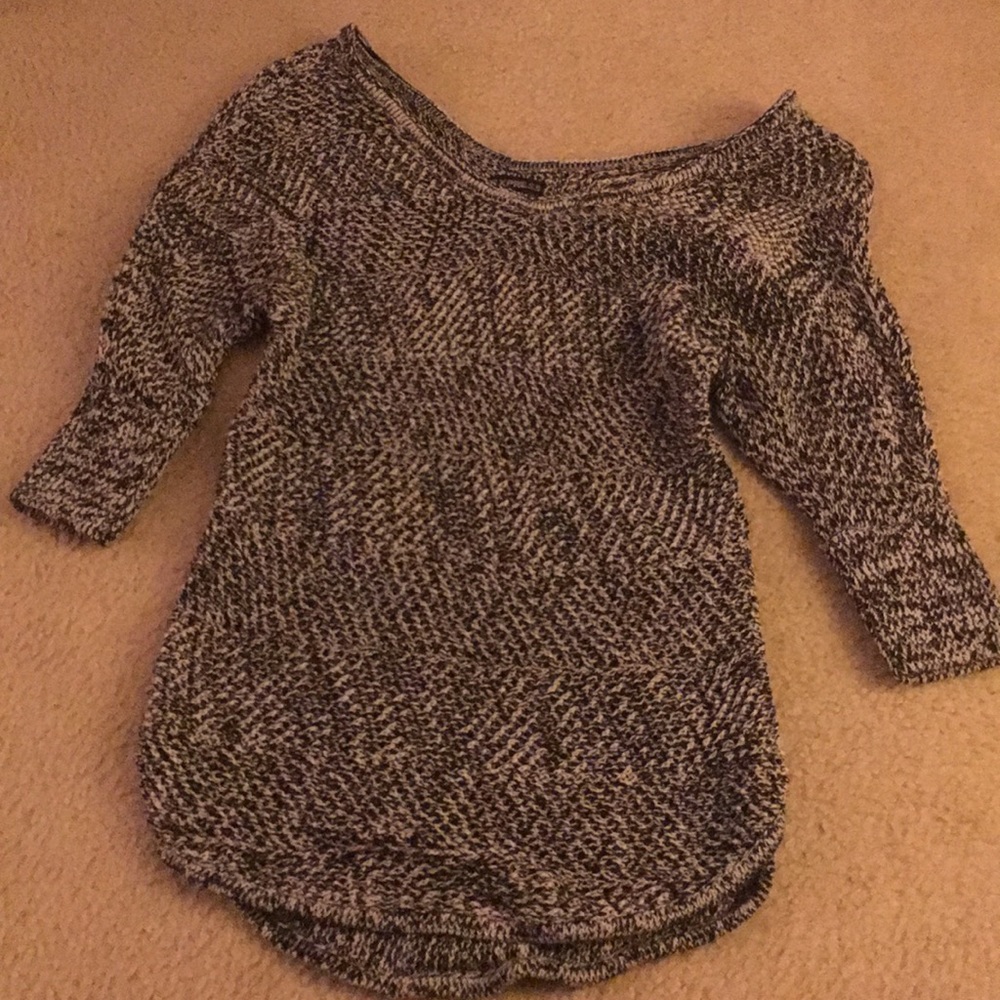 Off the shoulder sweater!