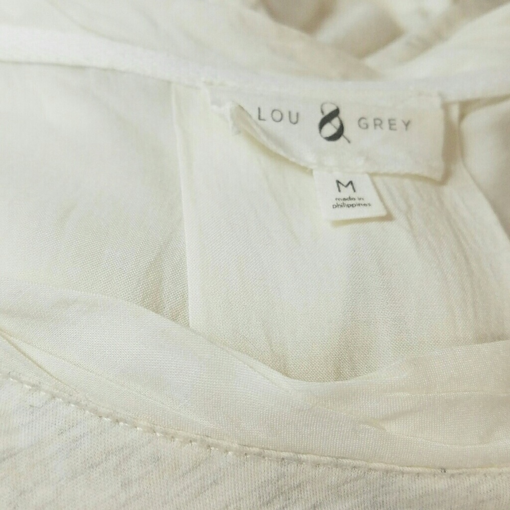 Lou & Grey mixed media tee