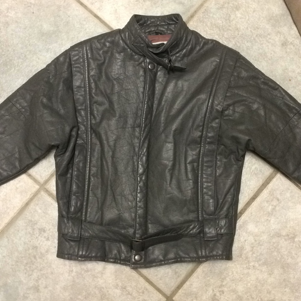 Kids size 7 Neiman Marcus Leather Jacket
