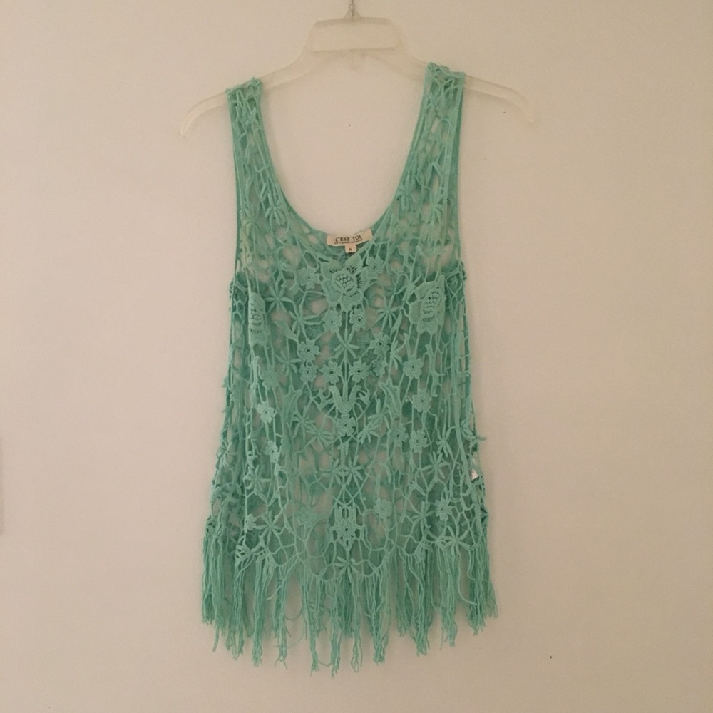 Festival top/ swimsuit overlay