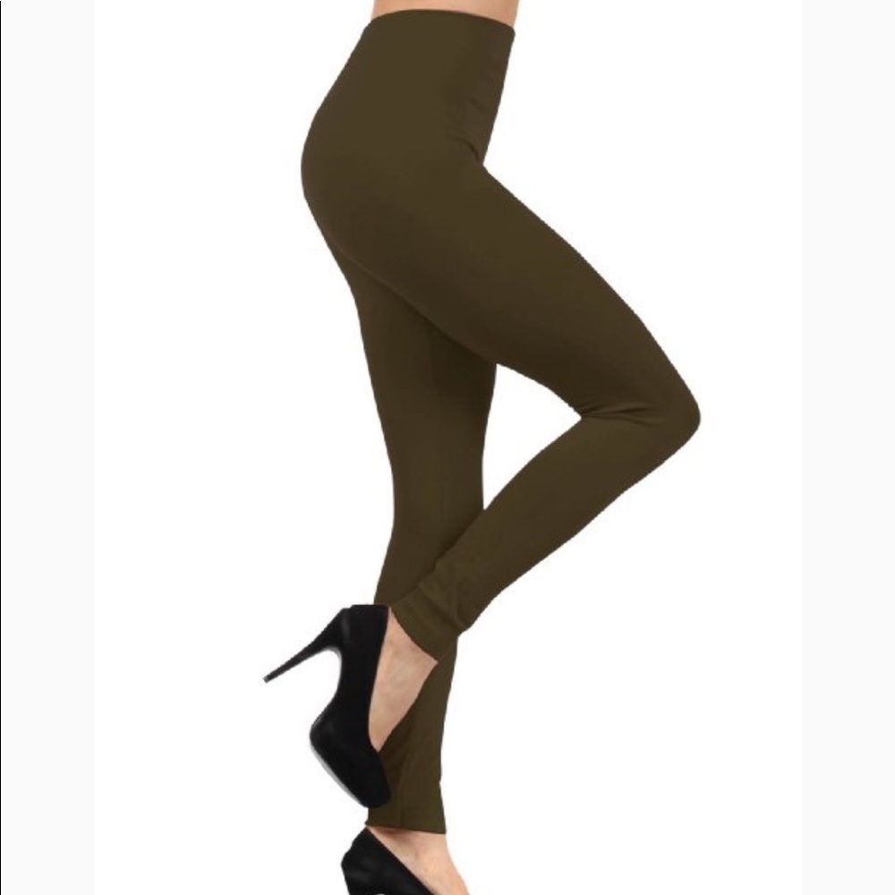 💕5 for $25💕Warm Fleece leggings🍂