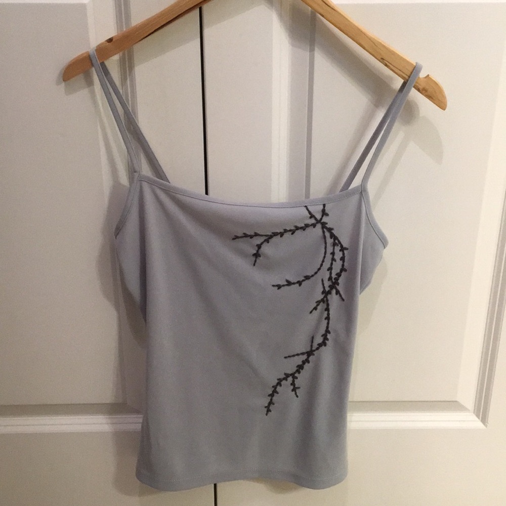 Poleci embroidered tank top