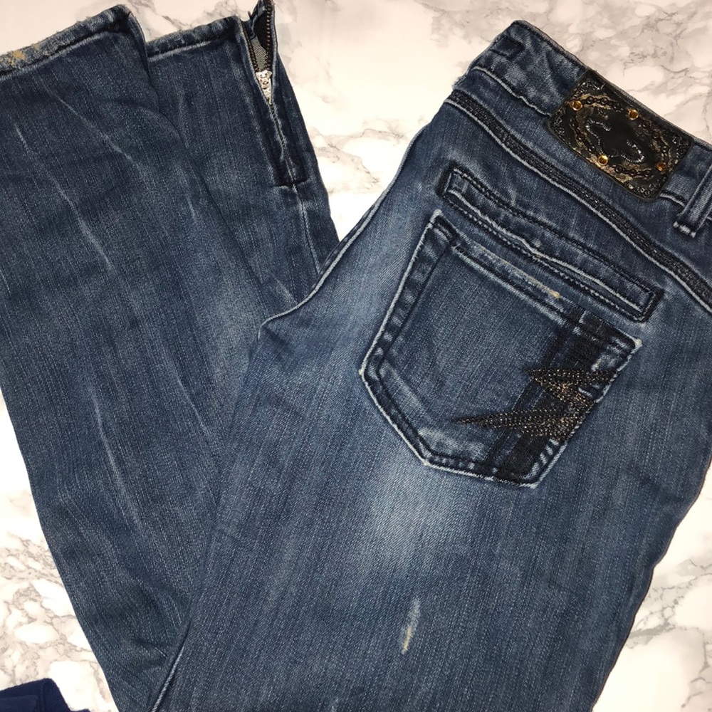 Cropped express jeans